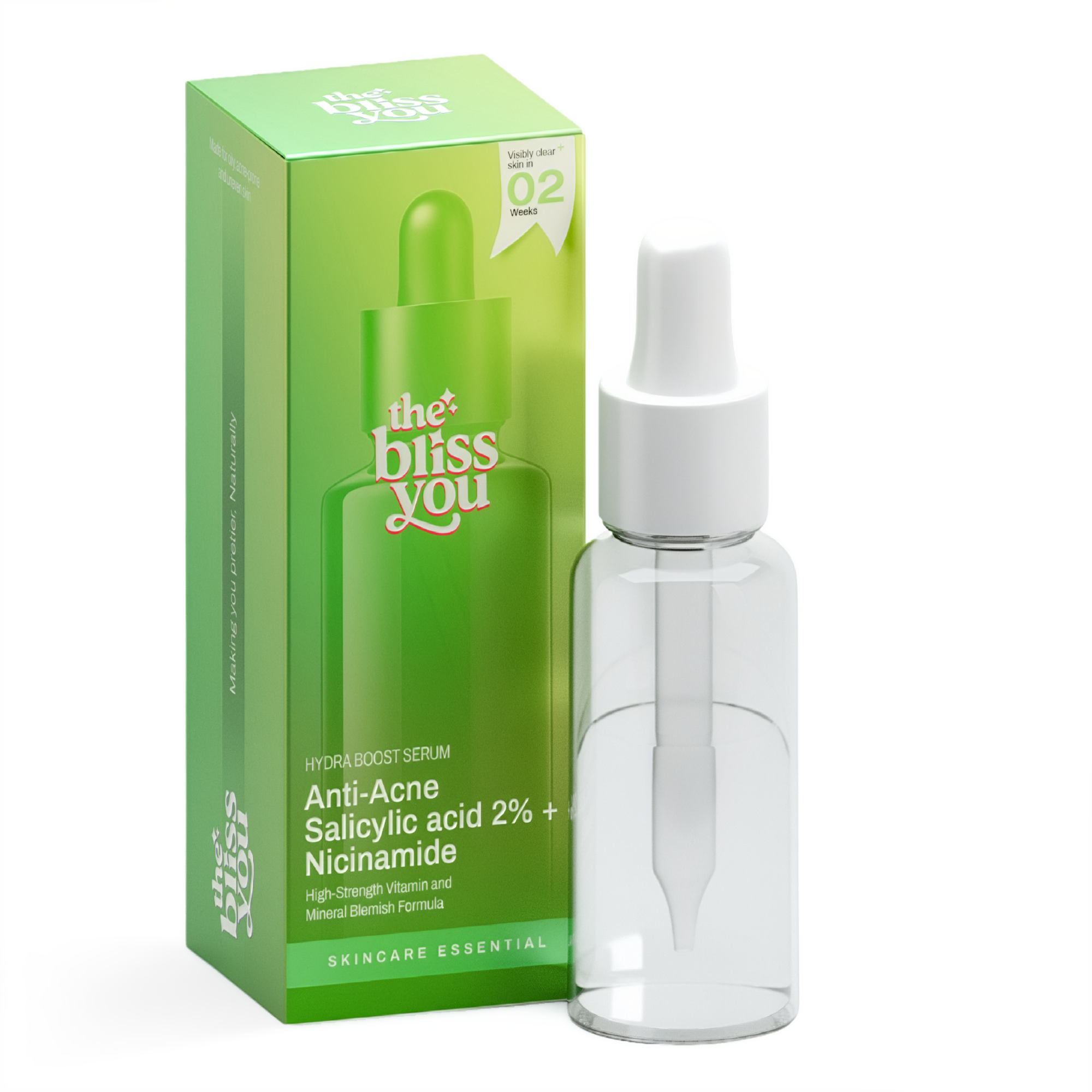 Clarify+ Anti-Acne Serum | Salicylic Acid 2% + Niacinamide