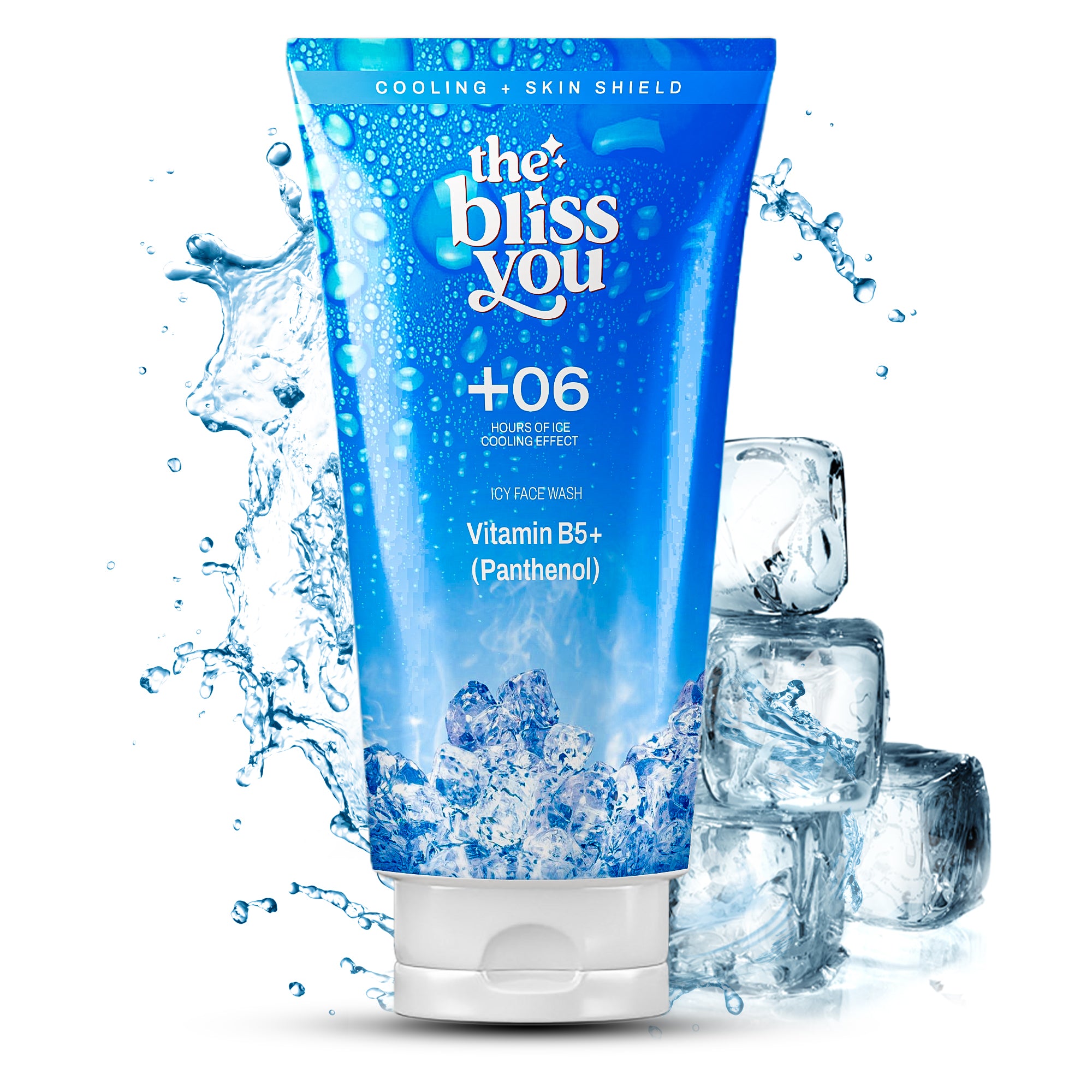 Icy Face Wash | Vitamin B5+ (Panthenol) — Cooling (+6 Hours)